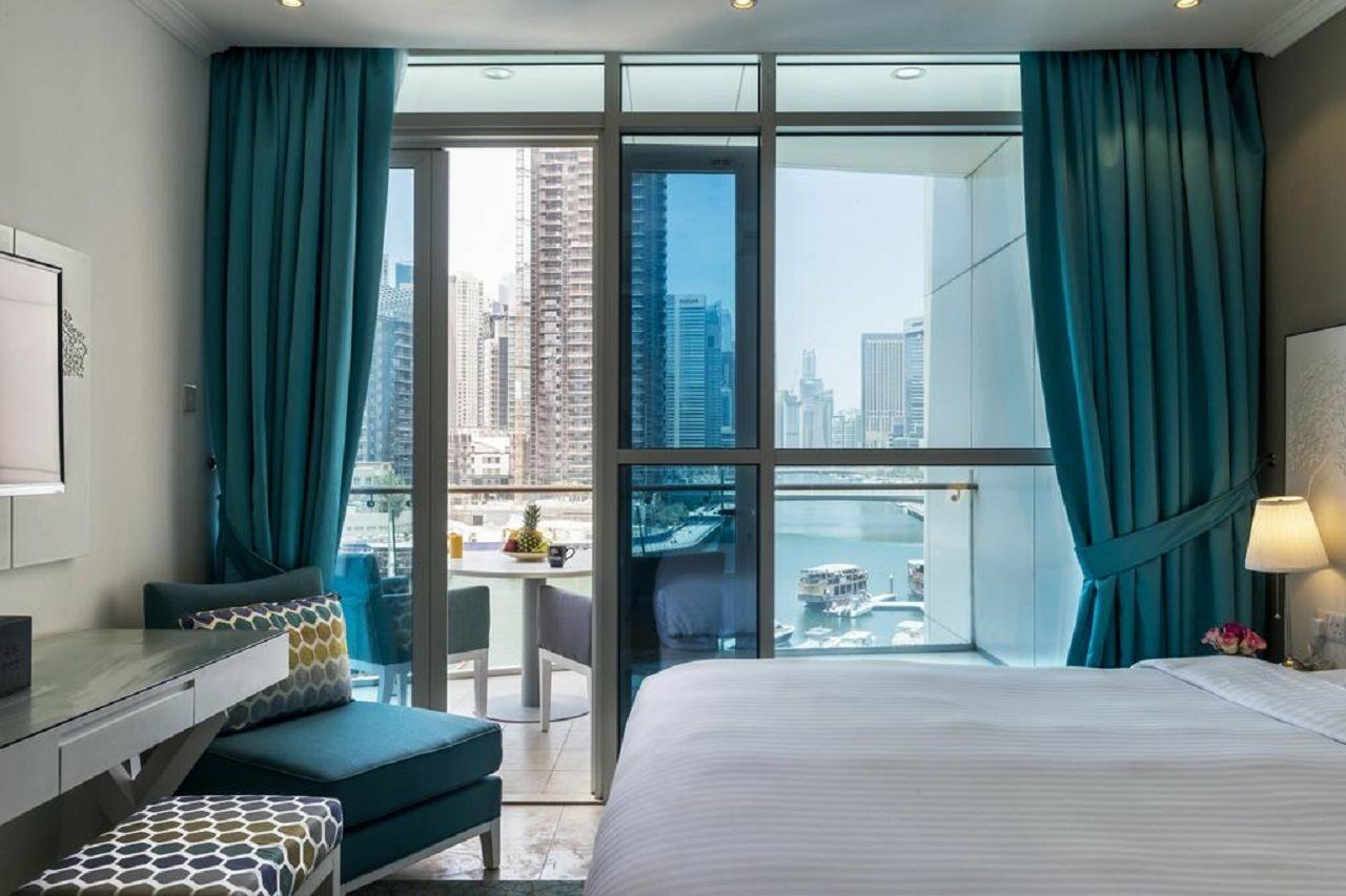 Jannah Marina Hotel Apartments Dubai Exterior foto